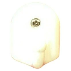 BAUHAUS Häfele Garderobenhaken Kunststoff, Weiß