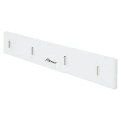 BAUHAUS Phönix Miami Garderobenpaneel L X B X H: 2,2 X 80 X 14 Cm, Weiß