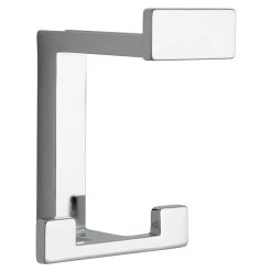 BAUHAUS Siro Garderobenhaken 2324/ZN1 L X B X H: 70 X 92 X 80 Mm, Anzahl Haken: 1 Stk., Farbe: Chrom