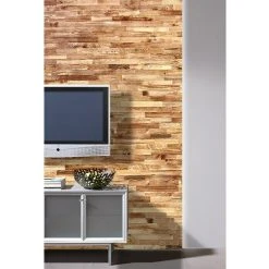 BAUHAUS Wodewa Echtholzriemchen Allgäu 002 Anfallende Länge: 200/400 Mm, Stärke: 4 Mm, 1 M² -BAUHAUS Shop 12 242