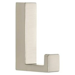 BAUHAUS Siro Garderobenhaken L X B X H: 15 X 61 X 40 Mm, Anzahl Haken: 1 Stk.