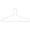 BAUHAUS Spinder Design Kleiderbügel Senza 6 Weiß, Stahl
