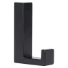 BAUHAUS Siro Garderobenhaken L X B X H: 15 X 61 X 40 Mm, Anzahl Haken: 1 Stk., Schwarz