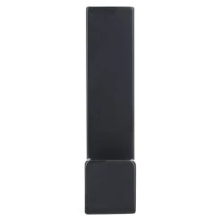 BAUHAUS Siro Garderobenhaken L X B X H: 15 X 61 X 40 Mm, Anzahl Haken: 1 Stk., Schwarz -BAUHAUS Shop 12 2461