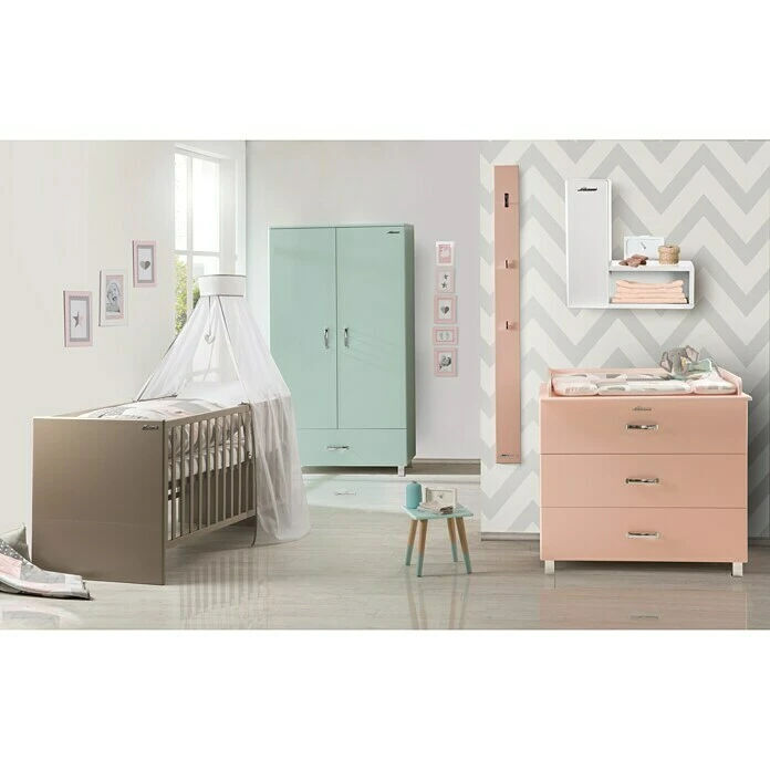 BAUHAUS Phönix Miami Garderobenpaneel L X B X H: 2,2 X 14 X 120 Cm, Rosa 2 BAUHAUS Phönix Miami Garderobenpaneel L X B X H: 2,2 X 14 X 120 Cm, Rosa – Bild 2