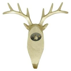 BAUHAUS Garderobenhaken Rentier L X B X H: 16 X 6,2 X 17 Cm, Gold -BAUHAUS Shop 12 2477