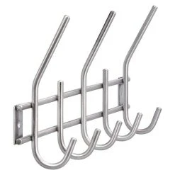 BAUHAUS Siro Garderobenleiste L X B X H: 380 X 150 X 50 Mm, Anzahl Haken: 5 Stk. -BAUHAUS Shop 12 2486