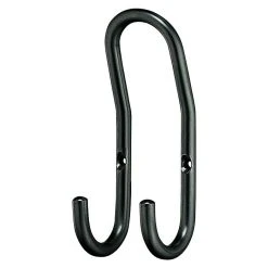 BAUHAUS Häfele Garderobenhaken Mit 2 Haken, Schwarz B X H: 60 X 150 Mm, Stahl, 1 Stk.