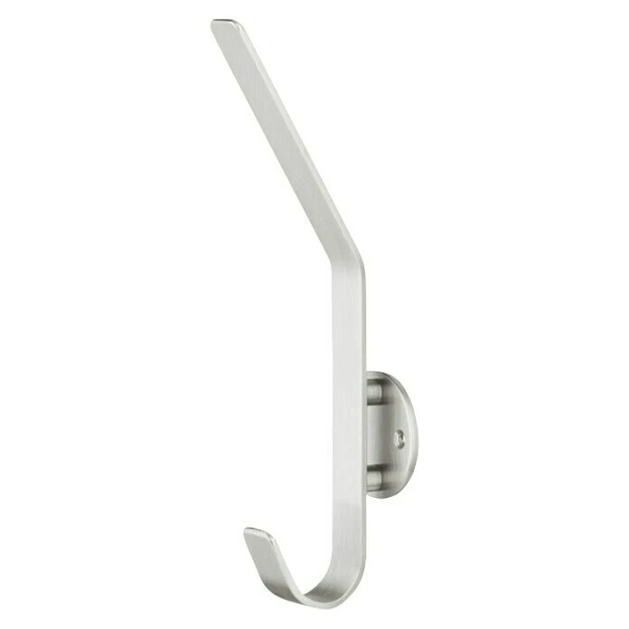 BAUHAUS Häfele Garderobenhaken L X B X H: 63 X 20 X 215 Mm, Silber 1 BAUHAUS Häfele Garderobenhaken L X B X H: 63 X 20 X 215 Mm, Silber