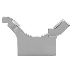 BAUHAUS Siro Garderobenhaken 2377/ZN1 L X B X H: 108 X 63 X 37 Mm, Anzahl Haken: 1 Stk. -BAUHAUS Shop 12 2555