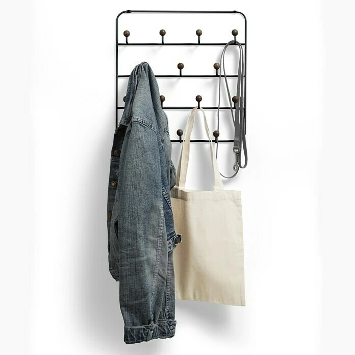 BAUHAUS Umbra Garderobenhaken Estique L X B X H: 8,9 X 36,2 X 60,3 Cm, Anzahl Haken: 14 Stk., Schwarz 1 BAUHAUS Umbra Garderobenhaken Estique L X B X H: 8,9 X 36,2 X 60,3 Cm, Anzahl Haken: 14 Stk., Schwarz