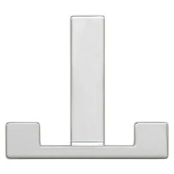 BAUHAUS Siro Garderobenhaken L X B X H: 70 X 61 X 40 Mm, Anzahl Haken: 1 Stk., Chrom -BAUHAUS Shop 12 2589