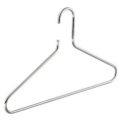 BAUHAUS Pador Kleiderbügel Ageless Verchromt, Metall