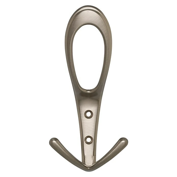 BAUHAUS Siro Garderobenhaken 1653/ZN21 L X B X H: 76 X 161 X 71 Mm, Anzahl Haken: 1 Stk. 2 BAUHAUS Siro Garderobenhaken 1653/ZN21 L X B X H: 76 X 161 X 71 Mm, Anzahl Haken: 1 Stk. – Bild 2