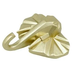 BAUHAUS Garderobenhaken Elefant L X B X H: 10,6 X 4 X 10,8 Cm, Gold -BAUHAUS Shop 12 2624