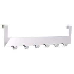 BAUHAUS Siro Türgarderobe 1977 Metall Chrom L X H: 375 X 100 Mm, Anzahl Haken: 6 Stk.