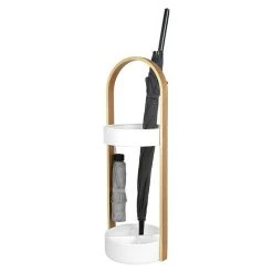 BAUHAUS Umbra Schirmständer Hub Ø X H: 22,2 X 68,6 Cm, Weiß