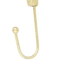 BAUHAUS Garderobenhaken Set Ginko/Ahorn L X B X H: 20 X 3,5 X 25 Cm, Gold -BAUHAUS Shop 12 2658