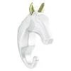 BAUHAUS Garderobenhaken Einhorn L X B X H: 4 X 7 X 12 Cm, Weiß