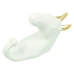 BAUHAUS Garderobenhaken Einhorn L X B X H: 4 X 7 X 12 Cm, Weiß -BAUHAUS Shop 12 2676