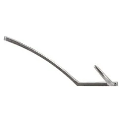 BAUHAUS Siro Garderobenhaken 2213/ZN29 L X B X H: 60 X 148 X 66 Mm, Anzahl Haken: 1 Stk., Silber -BAUHAUS Shop 12 2707