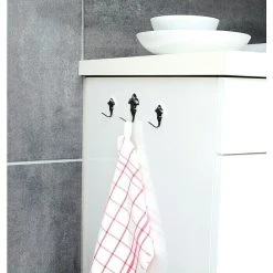 BAUHAUS Siro Garderobenhaken 577-45ZN8 L X B X H: 29 X 46 X 27 Mm, Anzahl Haken: 1 Stk. -BAUHAUS Shop 12 2728