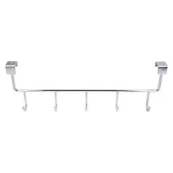 BAUHAUS Siro Türgarderobe 2378 L X H: 355 X 110 Mm, Anzahl Haken: 5 Stk., Verchromt -BAUHAUS Shop 12 2734