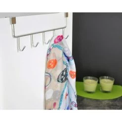 BAUHAUS Siro Türgarderobe 2378 L X H: 355 X 110 Mm, Anzahl Haken: 5 Stk., Verchromt -BAUHAUS Shop 12 2736