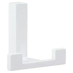 BAUHAUS Siro Garderobenhaken L X B X H: 70 X 61 X 40 Mm, Anzahl Haken: 2 Stk., Weiß