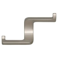 BAUHAUS Siro Garderobenhaken 2377/ZN21 L X B X H: 108 X 63 X 37 Mm, Anzahl Haken: 2 Stk. -BAUHAUS Shop 12 2760