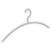 BAUHAUS Pador Kleiderbügel Nizza Hell-Grau, Kunststoff