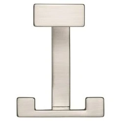 BAUHAUS Siro Garderobenhaken 2324/ZN21 L X B X H: 70 X 92 X 80 Mm, Anzahl Haken: 1 Stk., Farbe: Edelstahl -BAUHAUS Shop 12 2795