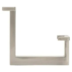 BAUHAUS Siro Garderobenhaken 2324/ZN21 L X B X H: 70 X 92 X 80 Mm, Anzahl Haken: 1 Stk., Farbe: Edelstahl -BAUHAUS Shop 12 2796