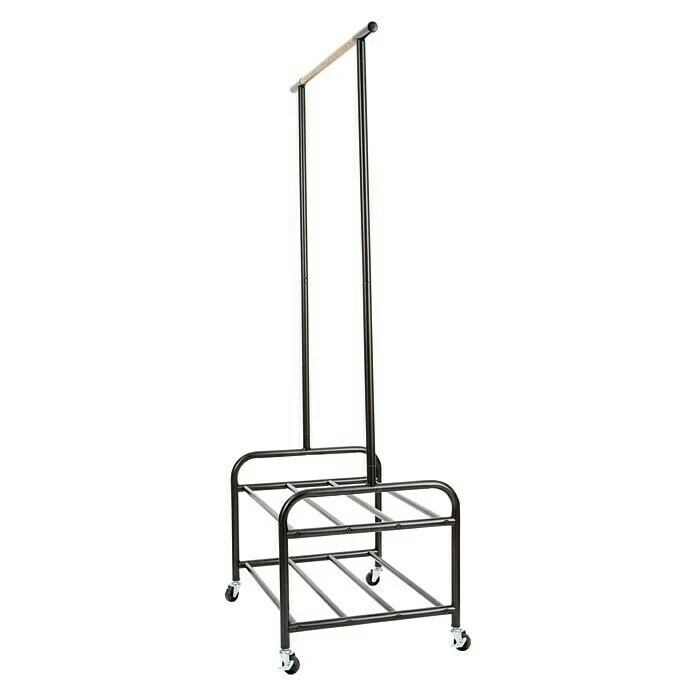 BAUHAUS Store It Kleiderwagen Loft L X B X H: 52,5 X 91,5 X 173 Cm, Rollen, Metall 2 BAUHAUS Store It Kleiderwagen Loft L X B X H: 52,5 X 91,5 X 173 Cm, Rollen, Metall – Bild 2