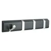 BAUHAUS Umbra Garderobenleiste Taper L X B X H: 44,4 X 17,1 X 6,9 Cm, Material: Metall/Holz, Schwarz