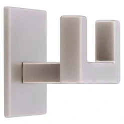 BAUHAUS Siro Garderobenhaken 2331/ZN4KV1S L X B X H: 60 X 50 X 38 Mm, Anzahl Haken: 1 Stk., Vernickelt Matt