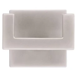 BAUHAUS Siro Garderobenhaken 2331/ZN4KV1S L X B X H: 60 X 50 X 38 Mm, Anzahl Haken: 1 Stk., Vernickelt Matt -BAUHAUS Shop 12 2829