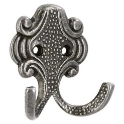 BAUHAUS Siro Garderobenhaken 431/ZN8 L X B X H: 61 X 65 X 28 Mm, Anzahl Haken: 1 Stk., Eisen - Antik -BAUHAUS Shop 12 2844