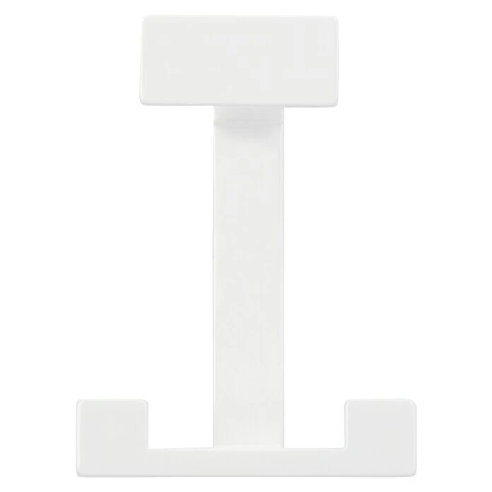 BAUHAUS Siro Garderobenhaken 2324/PB1 L X B X H: 70 X 92 X 80 Mm, Anzahl Haken: 3 Stk., Farbe: Weiß 3 BAUHAUS Siro Garderobenhaken 2324/PB1 L X B X H: 70 X 92 X 80 Mm, Anzahl Haken: 3 Stk., Farbe: Weiß – Bild 3