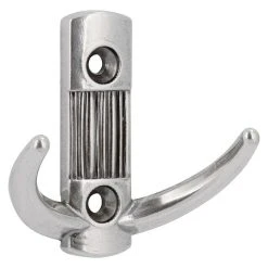 BAUHAUS Siro Garderobenhaken 2214/ZN29 L X B X H: 60 X 148 X 66 Mm, Anzahl Haken: 1 Stk.