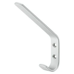 BAUHAUS Häfele Garderobenhaken L X B X H: 93 X 18 X 160 Mm, Aluminium/Silber