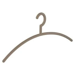 BAUHAUS Pador Kleiderbügel Nizza Taupe, Kunststoff