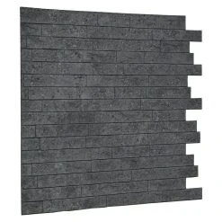 BAUHAUS Palram - Innovera Décor Wandpaneel Mauersteinoptik Grau, 61 X 61 Cm