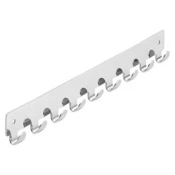 BAUHAUS Siro Hakenleiste L X H: 366 X 41 Mm, Anzahl Haken: 9 Stk., Verchromt -BAUHAUS Shop 12 2913