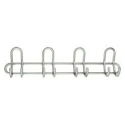 BAUHAUS Portaferm Garderobenleiste Ausstattung: 4 Haken, Doppelhaken