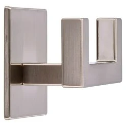 BAUHAUS Siro Garderobenhaken 2331/ZN21KV1S L X B X H: 60 X 50 X 38 Mm, Anzahl Haken: 1 Stk., Vernickelt Poliert