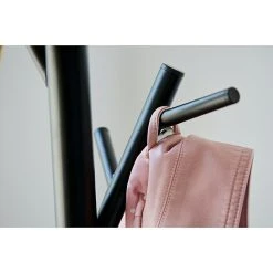 BAUHAUS Garderobenständer Loft Ø X H: 30 X 170 Cm, Anzahl Haken: 15, Schwarz -BAUHAUS Shop 12 2961