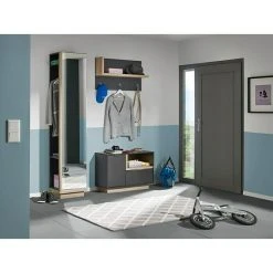 BAUHAUS CS Schmal Garderobenpaneel My Ell L X B X H: 22 X 86 X 50 Cm, Weiß -BAUHAUS Shop 12 2973