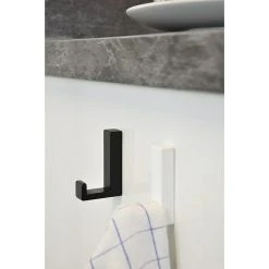 BAUHAUS Siro Garderobenhaken L X B X H: 15 X 61 X 40 Mm, Anzahl Haken: 1 Stk., Weiß -BAUHAUS Shop 12 2989