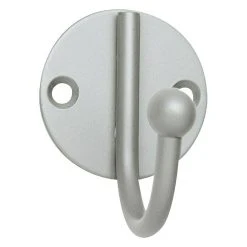 BAUHAUS Portaferm Trend-Line Mantelhaken Ausstattung: 1 Haken, Ø X L: 5 X 4,7 Cm, Grau